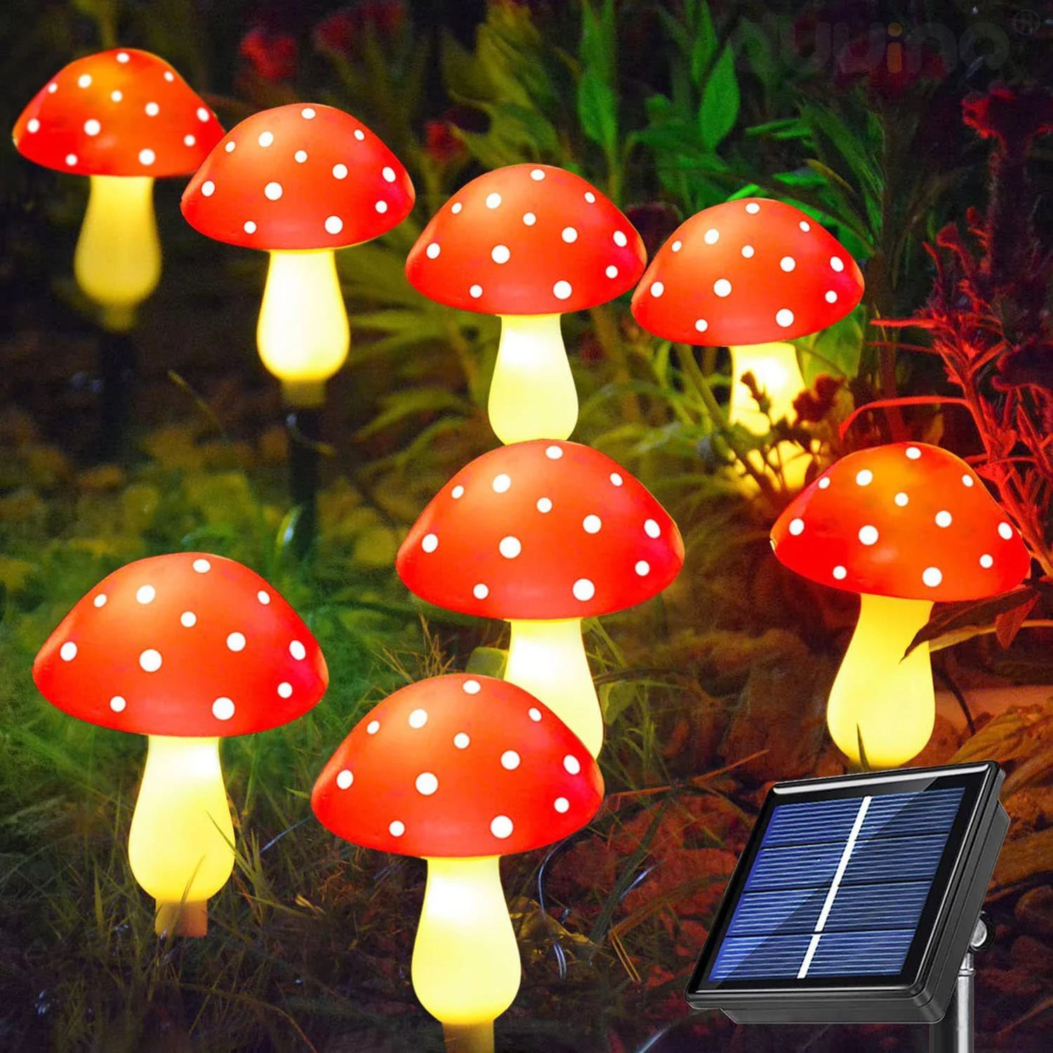 Solar Mushroom Accent Lights - Image 5