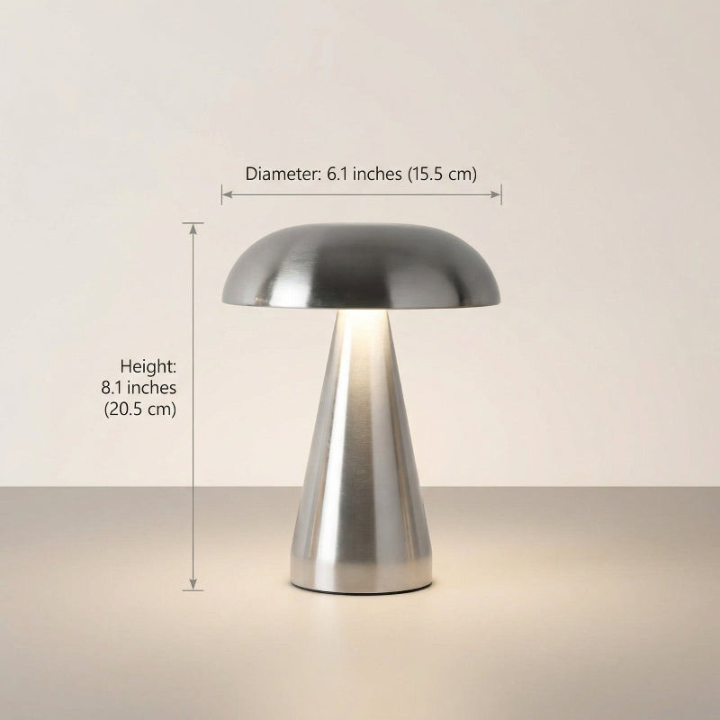 Metallic Mushroom Table Lamp - Image 12