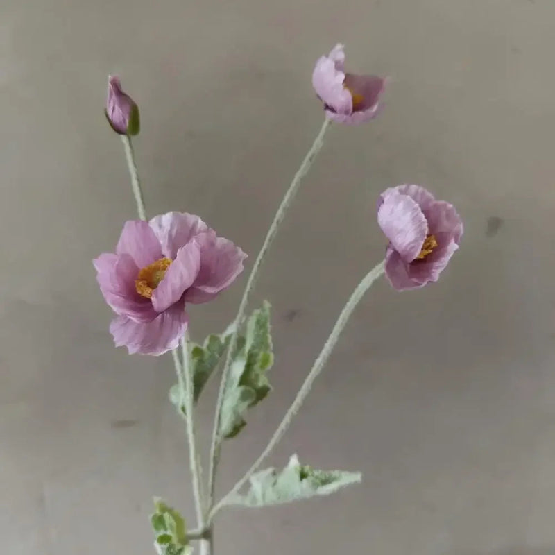 Faux Poppy Stems, Set of 6 - Image 33