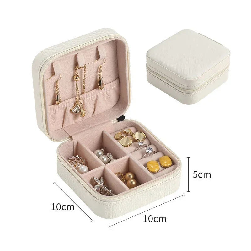 Compact Travel Jewelry Organizer Case - Image 14