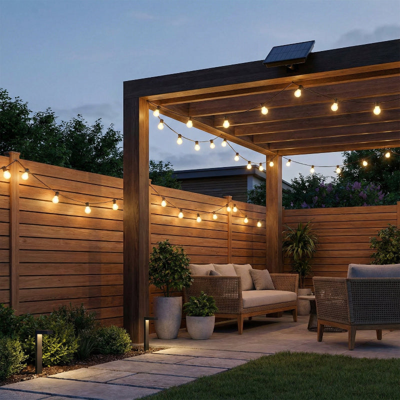 Solar Outdoor String Lights - Image 3