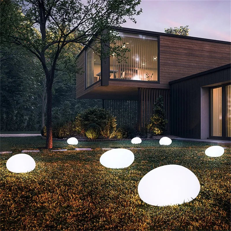 Solar Light Pathway Stones - Image 14