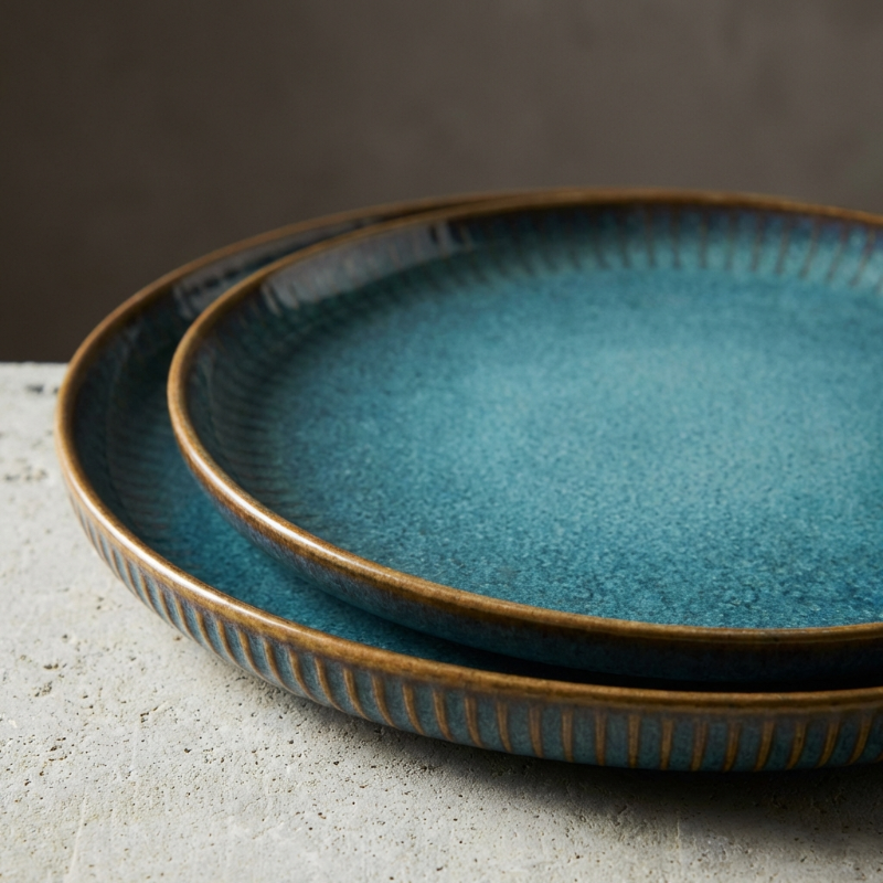 Teal Kiln-Glazed Dinnerware Collection - Image 5