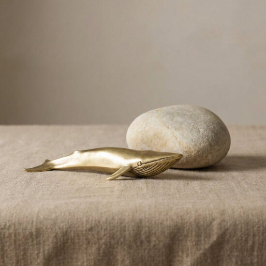Brass Blue Whale